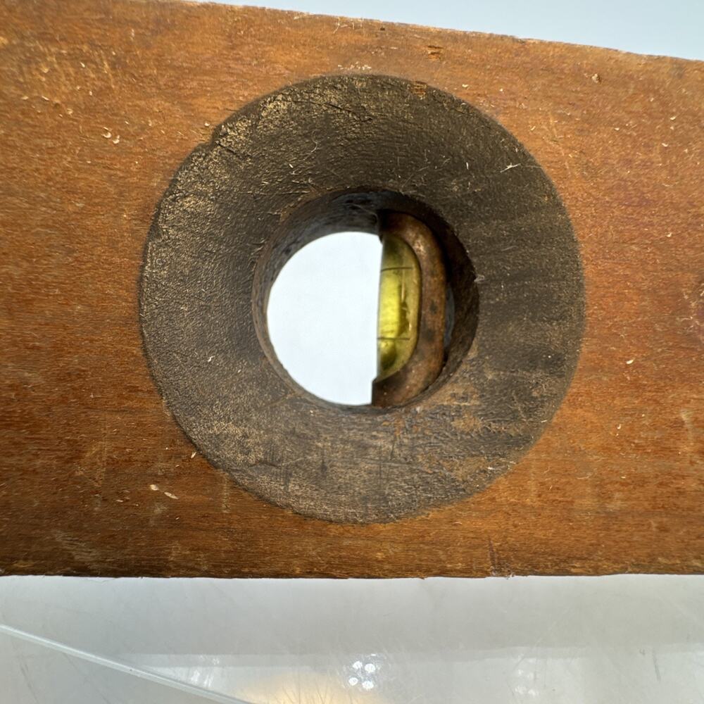 Vintage Stanley Genuine Cherry Wood 24” Level No 0 MADE IN USA - Picture 14 of 16
